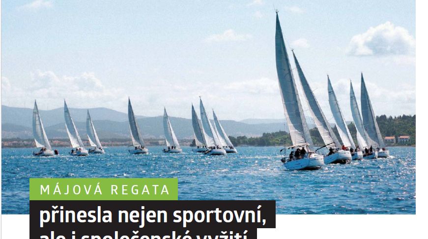 MÁJOVÁ REGATA přinesla nejen sportovní, ale i společenské vyžití